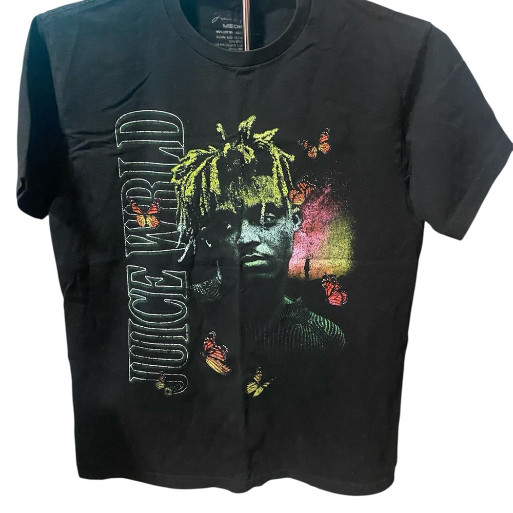 Juice Wrld Black Graphic T-Shirt